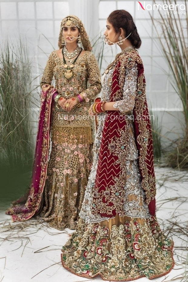 pakistani bridal lehenga