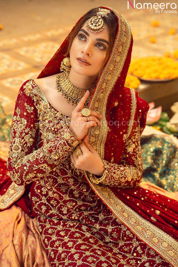 pakistani bridal lehenga