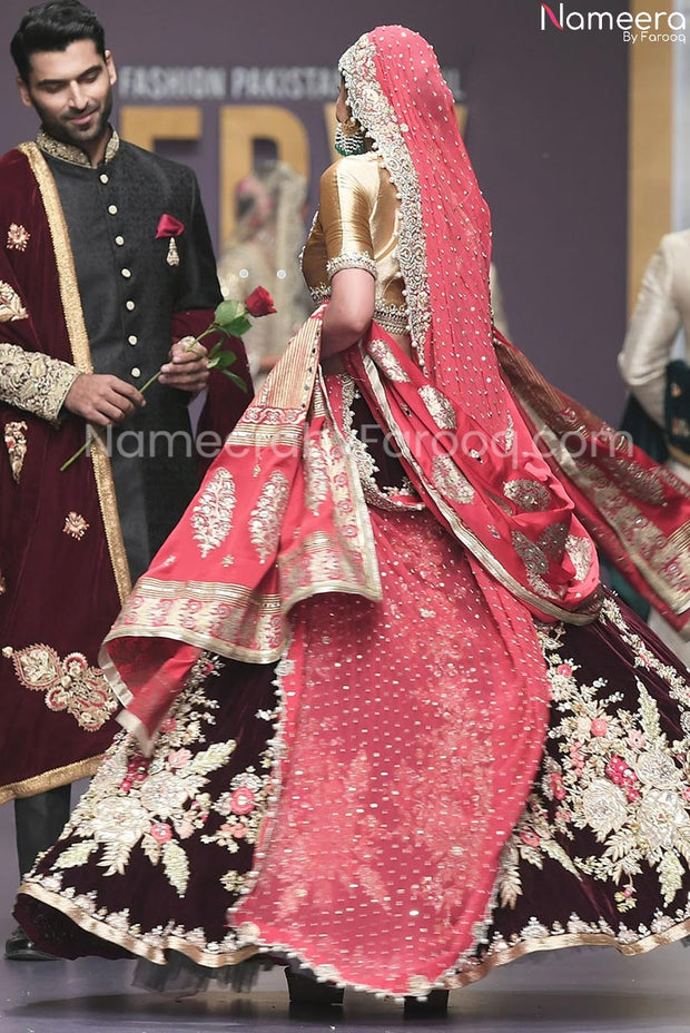 pakistani bridal lehenga online