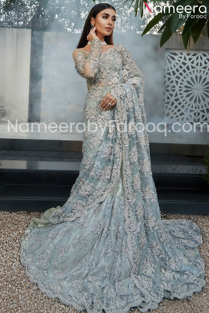 pakistan bridal  saree