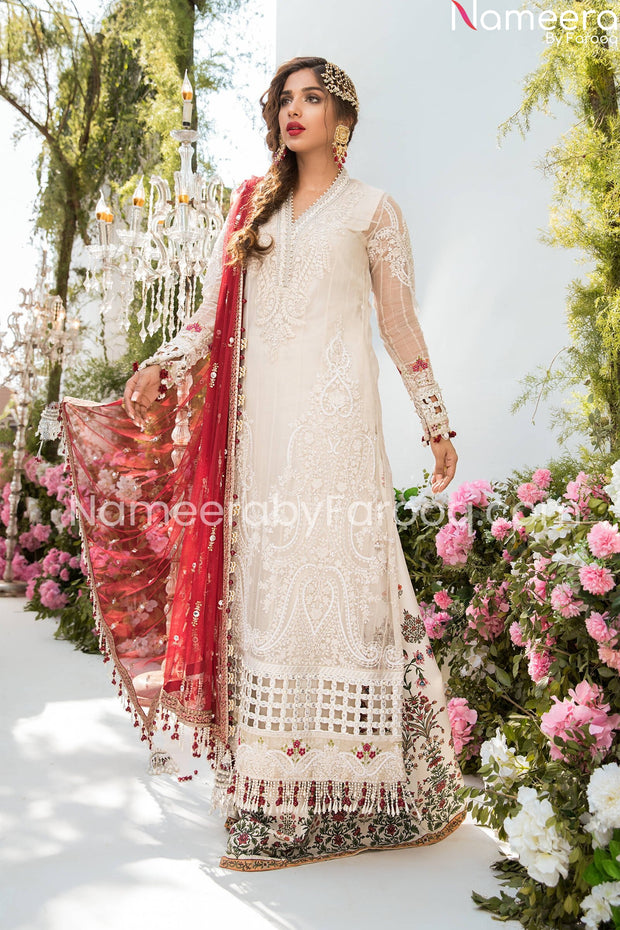pakistani long dresses party wear