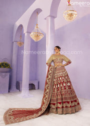 pakistani red bridal 