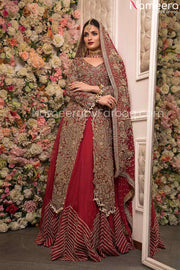 pakistani red bridal dresses