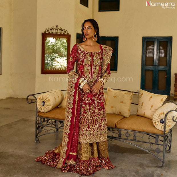 Pakistani Red Wedding Dresses
