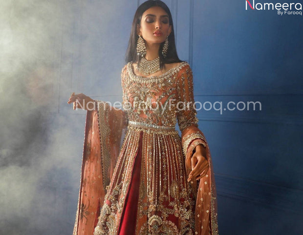 pakistabi wedding lehenga