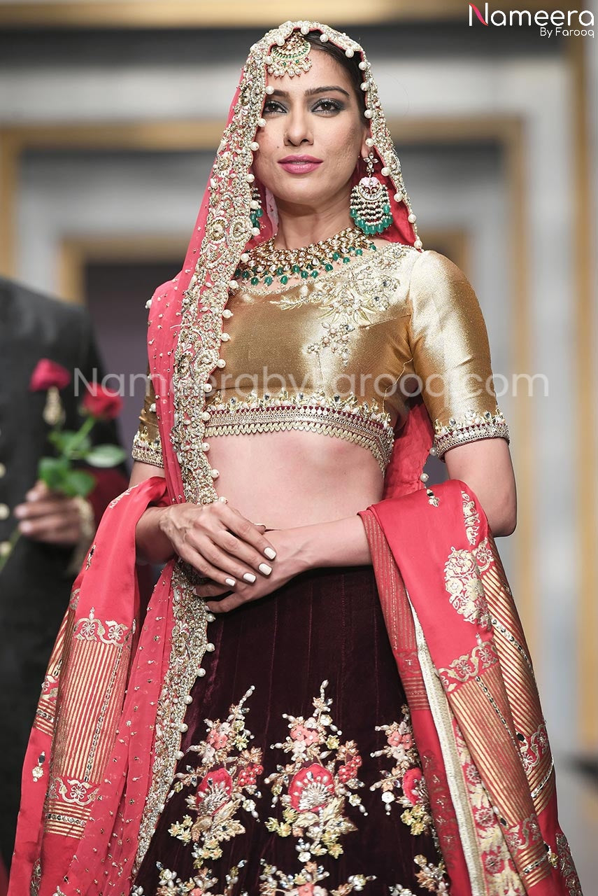 pakistani wedding lehnga