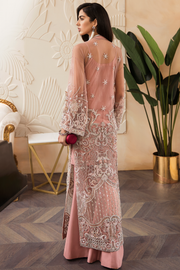 Party wear suit in rosy pink color