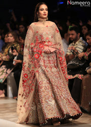 Peach Bridal Lehenga 