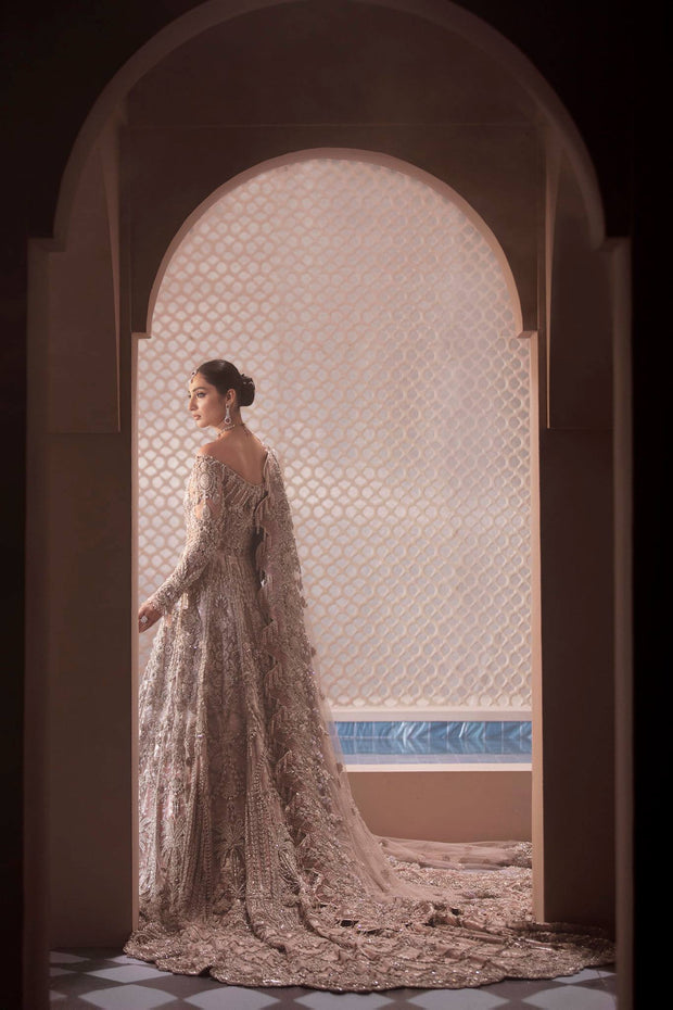 peach lehenga