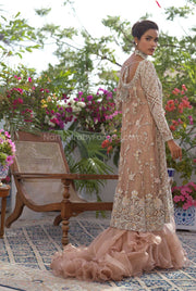 Peach Lehenga combination
