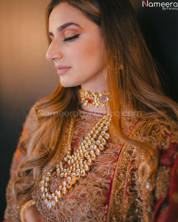 pink and Orange Lehenga Online