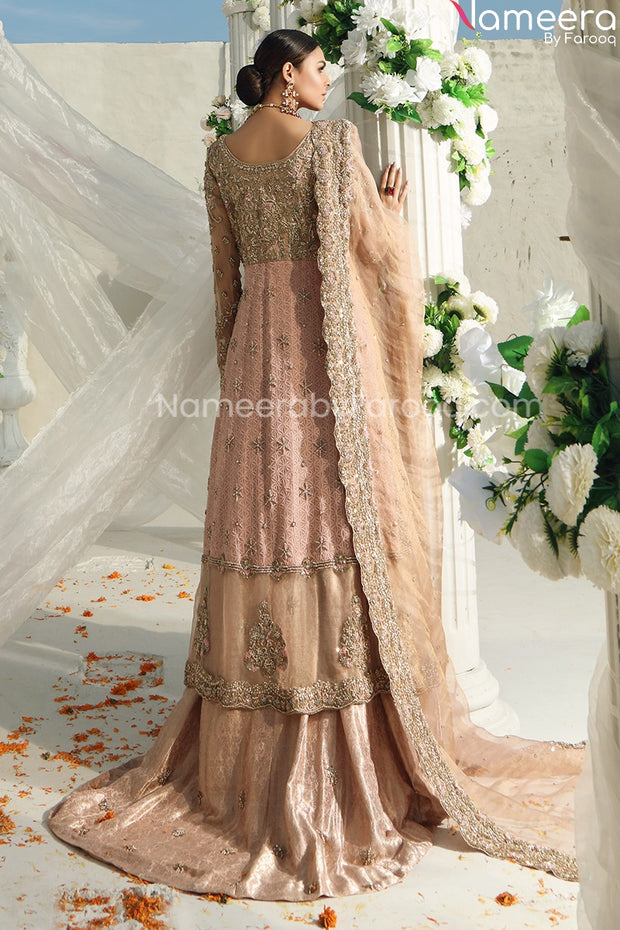 pink bridal lehenga