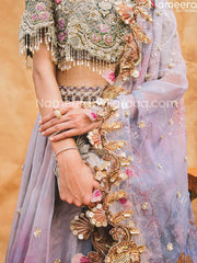 pink bridal lehnga