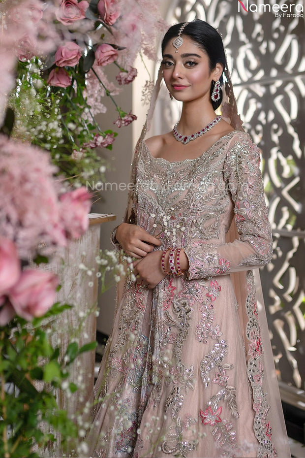 Pink lehenga bridal