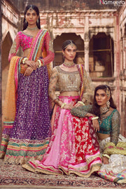 pink lehenga choli