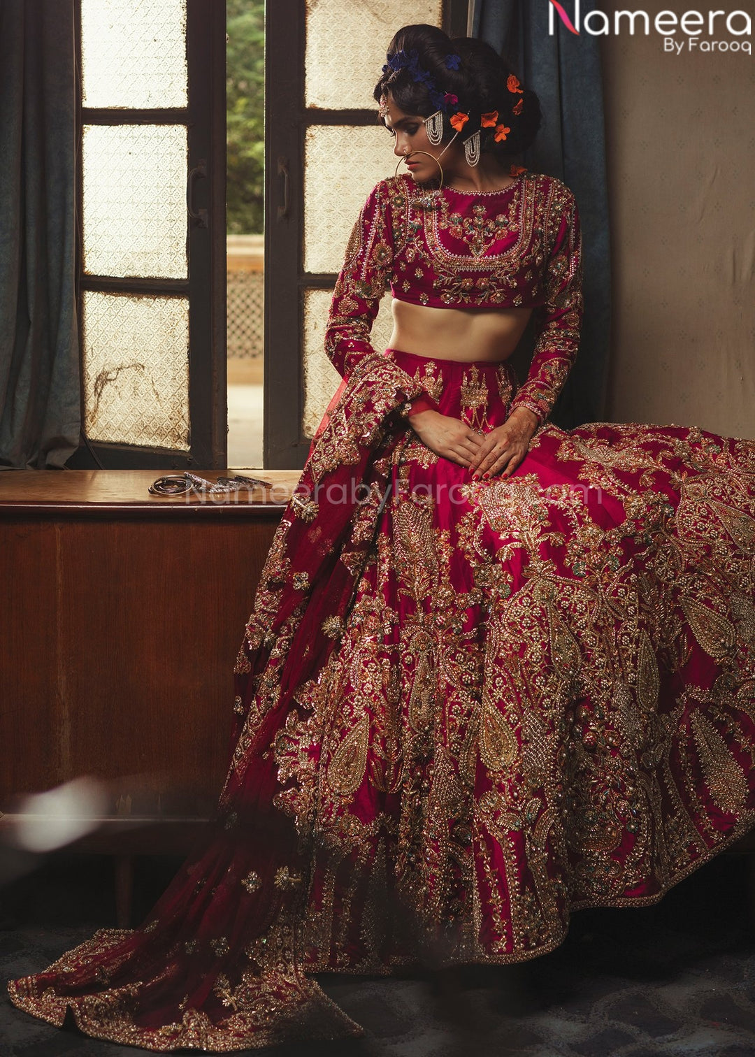 Pink Lehenga for Bride
