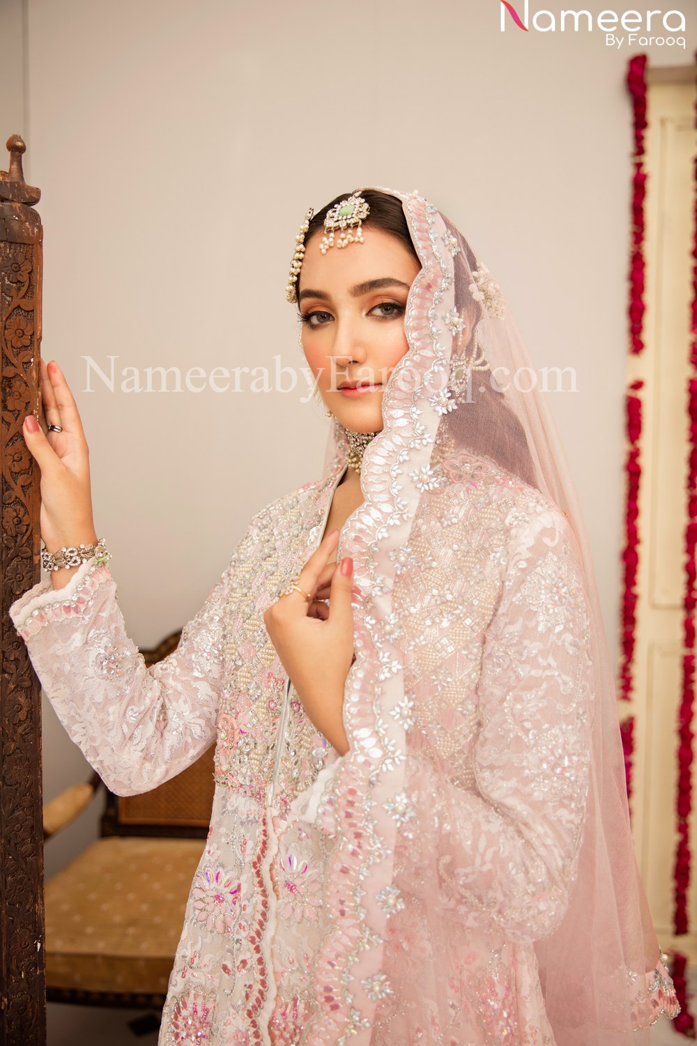 pink lehenga