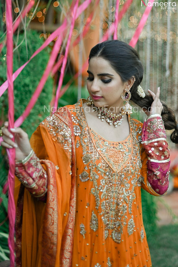 purple bridal lehenga