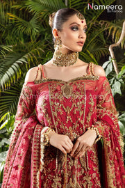 Red Bridal Dress