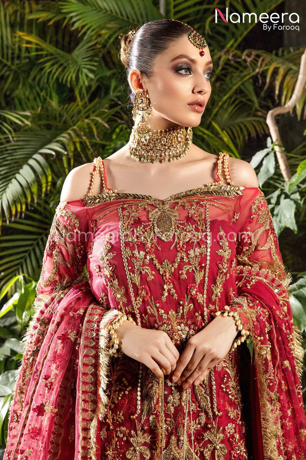 Red Bridal Dress