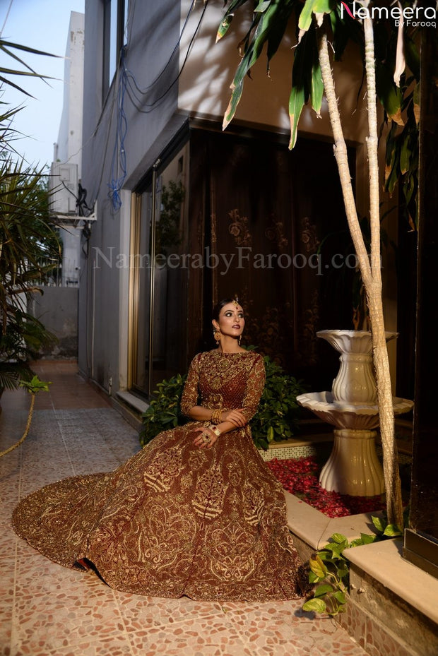 Embellished Pakistani Red Color Lehenga Choli #BN641