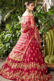 Red Bridal Dress Pakistani