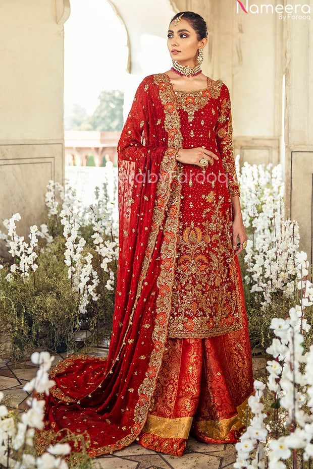 Red Bridal Lehnga