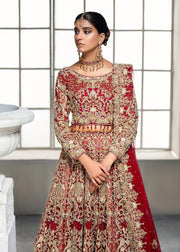 red lehenga choli