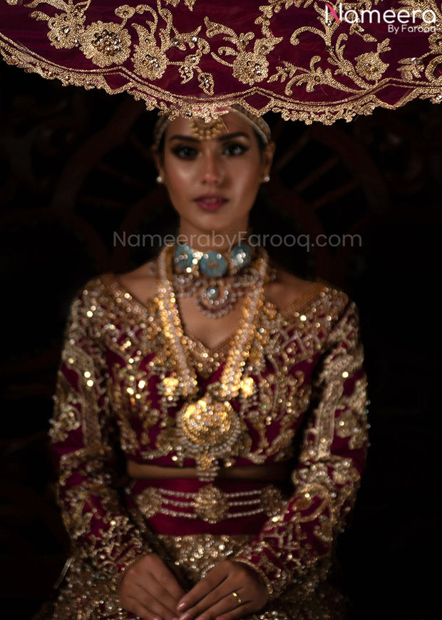 Red Lehenga Choli