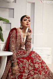 Red lehenga choli