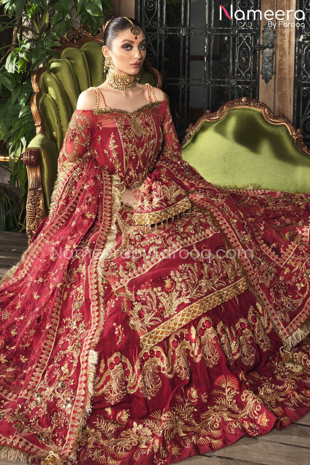 Red Lehenga Designs