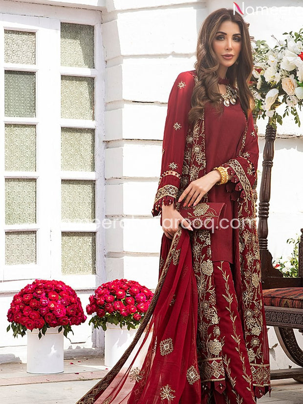 Red Salwar Kameez 