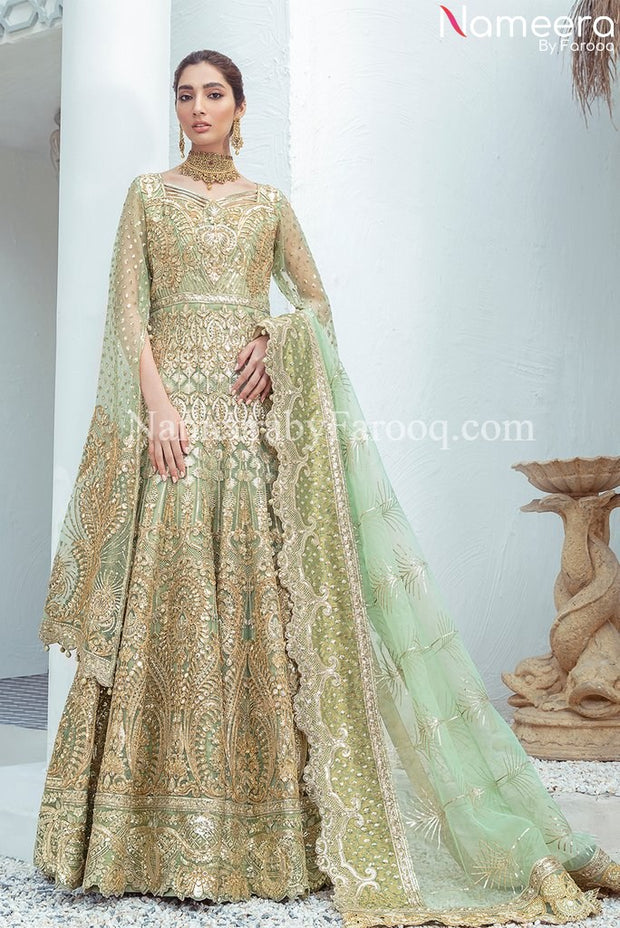 Sea Green Lehenga 