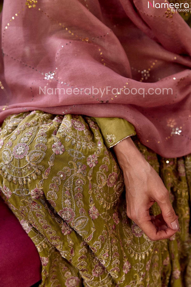 sea green sharara