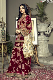sharara suit design