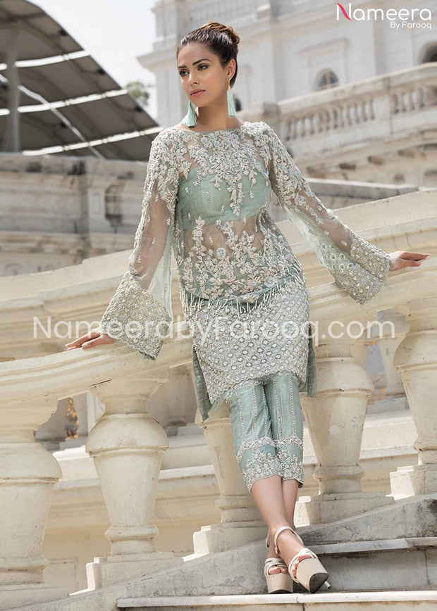 short kameez with capri