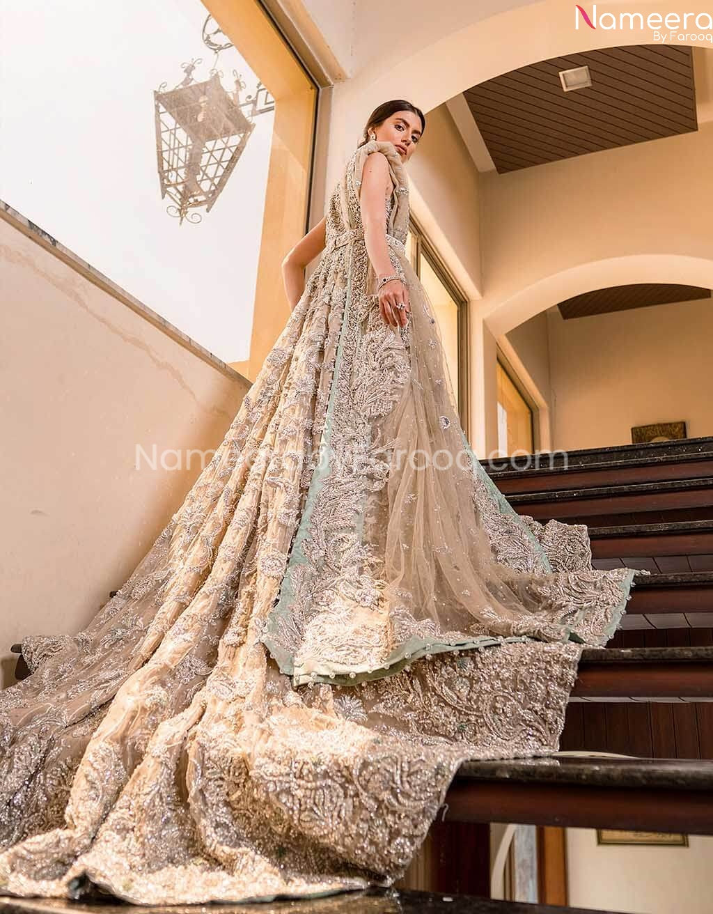 silk bridal lehnga