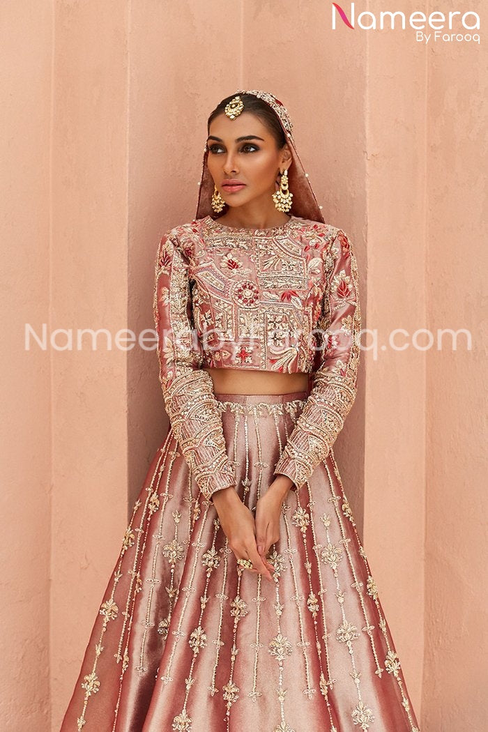 silver lehenga for wedding 