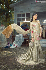 silk sharara dress