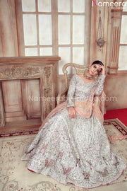 silver lehenga choli