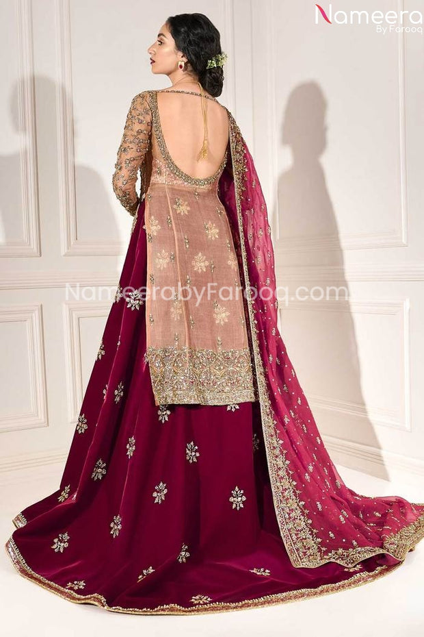 simple red lehenga 2021