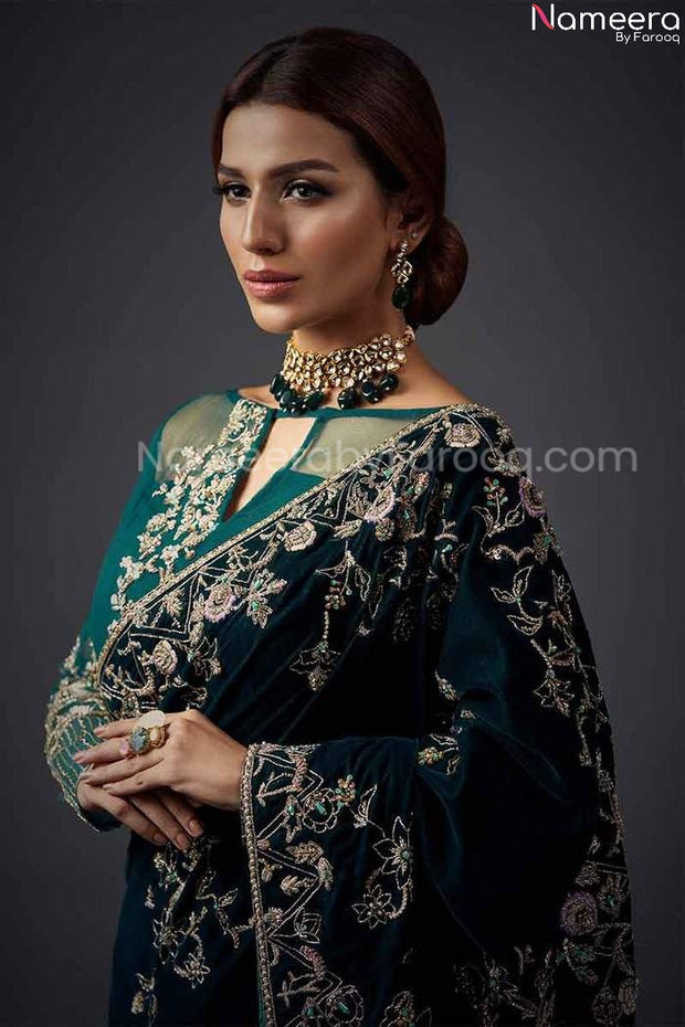 velvet saree 2021