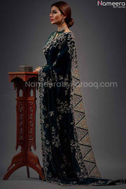 velvet saree