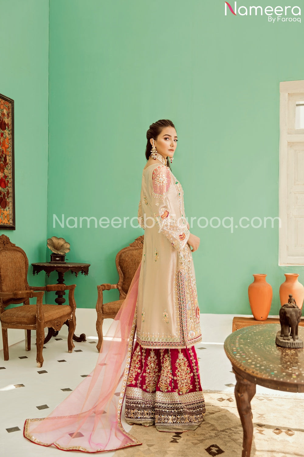 wedding pakistani women dress