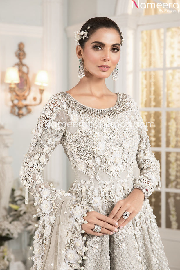 White Lehenga 