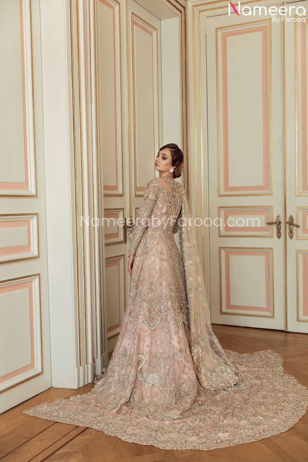 white wedding lehenga