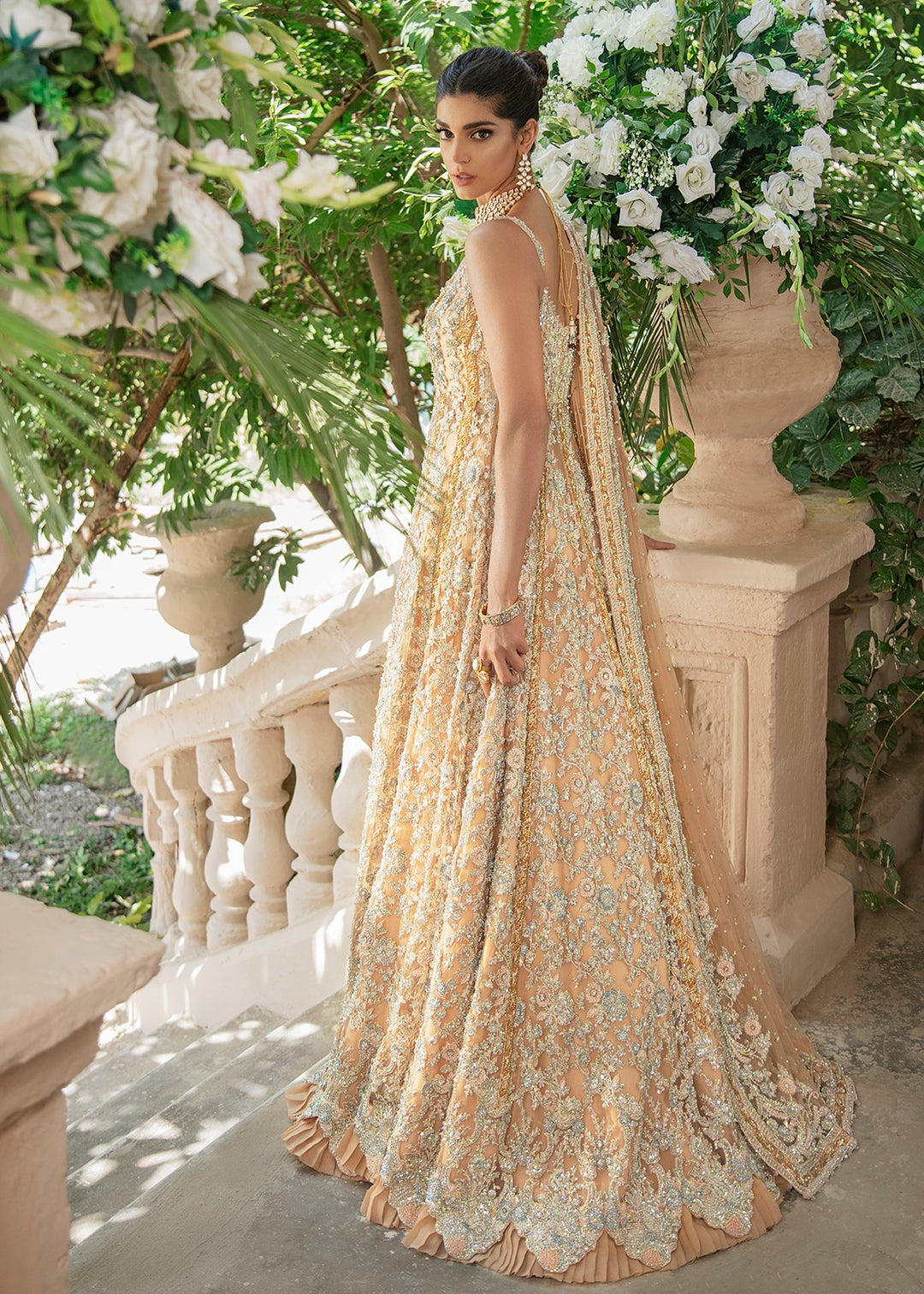 yellow lehnga