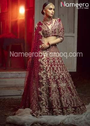 Zardozi Bridal  Lehenga Combination