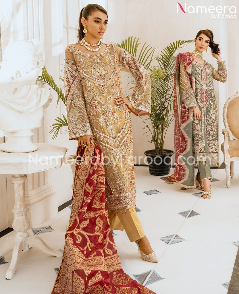 zardozi salwar kameez Online